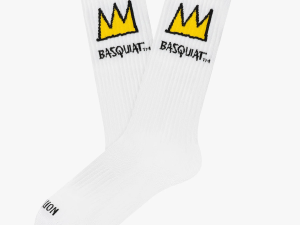 CALCETINES ATHLETIC BASQUIAT CROWN