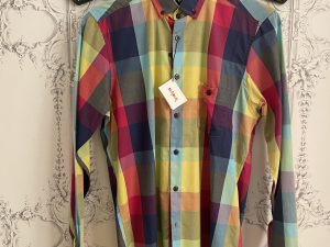 CAMISA DE CUADROS MANGA LARGA