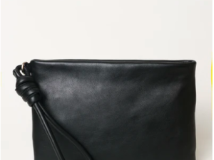 CARTERA CUBO PIEL NEGRO