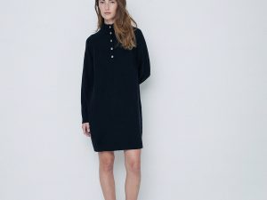 VESTIDO MINI EVASÉ NEGRO