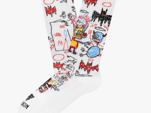 CALCETINES ATHLETIC BASQUIAT BATMAN