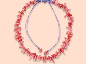 PINK CORAL SALTY NECKLACE