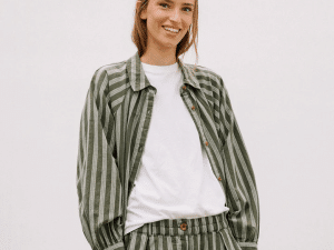 VESTIDO CAMISERO OVERSIZE KHAKI