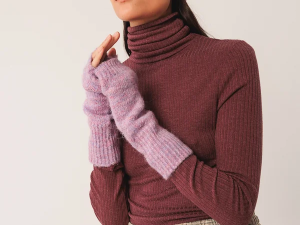 CAMISETA AJUSTADA CANALÉ BERENJENA