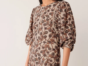 VESTIDO ALGODÓN CREPADO