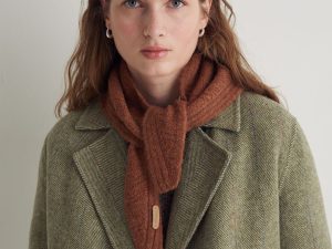 BANDANA TRICOT MEZCLA LANA Y ALPACA CAMEL