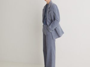 PANTALONES CAMPANA PANA AZUL