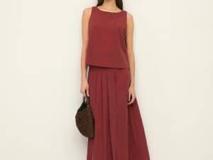 FALDA LARGA DOBLE CAPA EXTRÍBLE