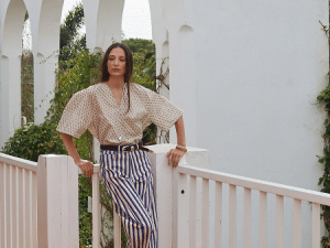 PANTALÓN TRIFLO AZUL