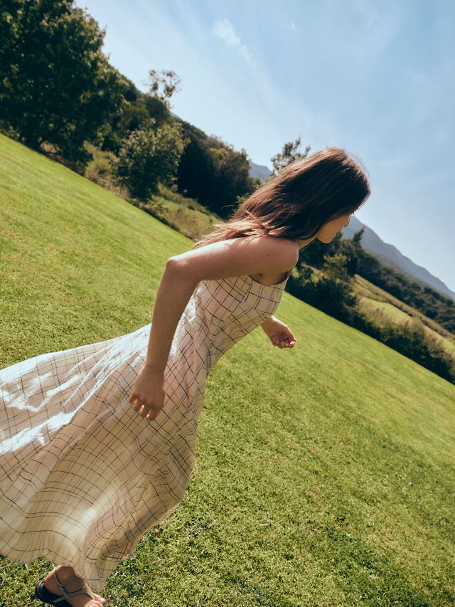 VESTIDO ASIMÉTRICO TIRANTES