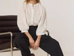 CAMISA BOXY BORDADOS BLANCO